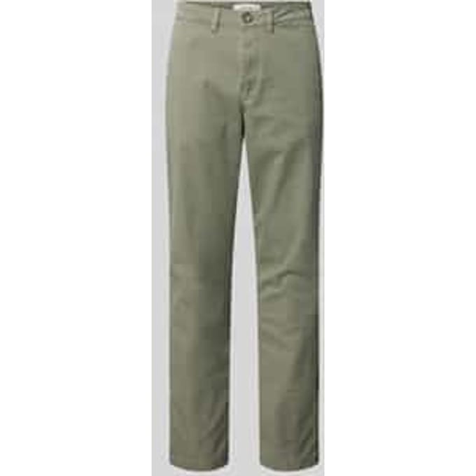 slim fit chino van katoenmix