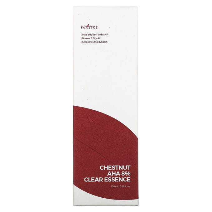 [ISNTREE] Essence Éclaircissante aux AHA de Châtaigne 8% - 100ml