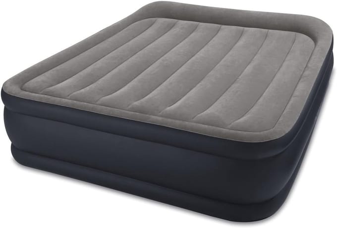 Dailygoods - Deluxe Pillow Rest Raised Luchtbed met Elektrische Pomp - 152 x 203 cm