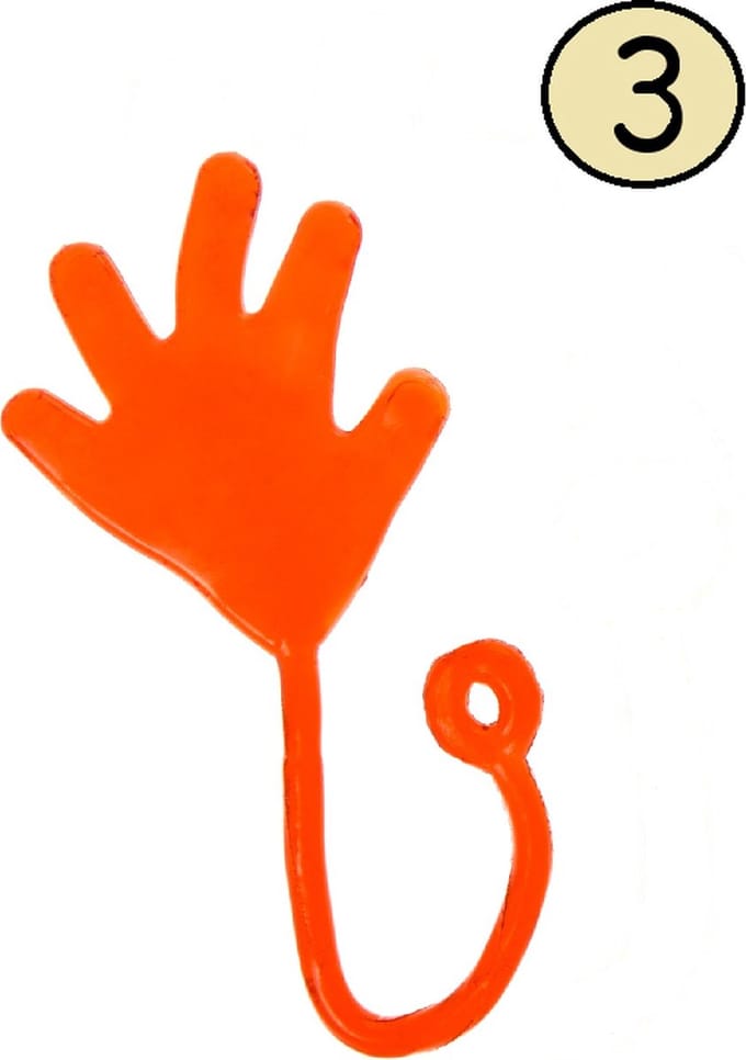 Plakhandjes | Uitdelen | 3 stuks