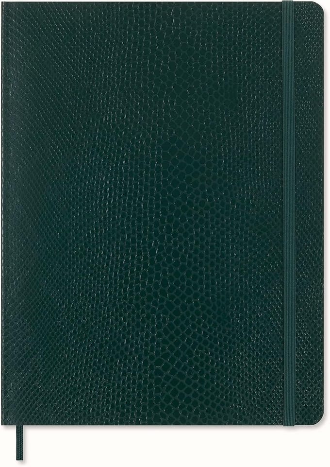 XL Notitieboek met Veganistische Omslag en Python-effect - Geschenkdoos - Ethiek en Stijl