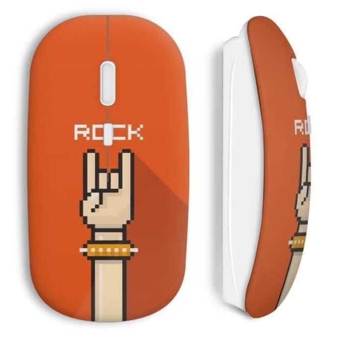 Rock Art Pixel draadloze muis