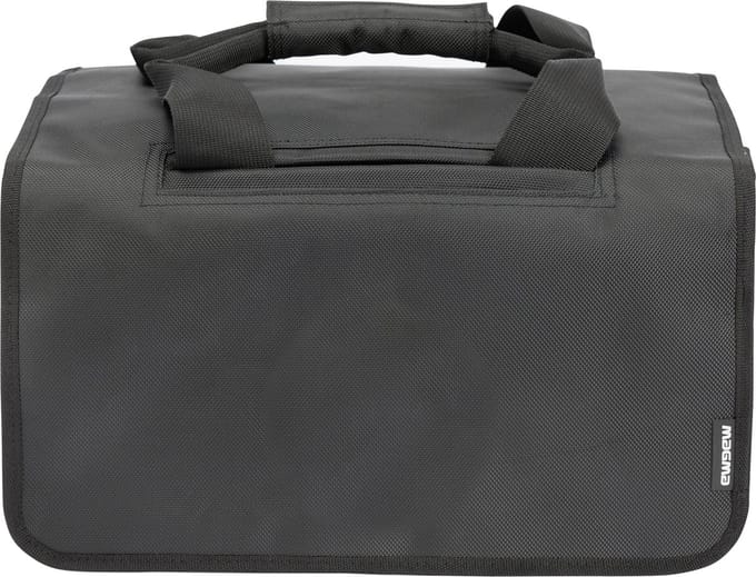 Magma 45 Record-Bag 150, black/khaki green - Vinyl tas