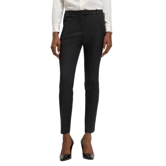 Boss Dames/Dames Anaita Slim Broek (Zwart)