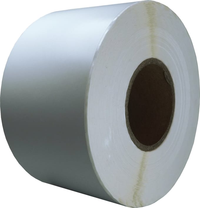 DULA Compatible Zebra Labels 102x210mm - 810 etiketten per rol - kern 76mm - Wit- Permanent - 1 rol