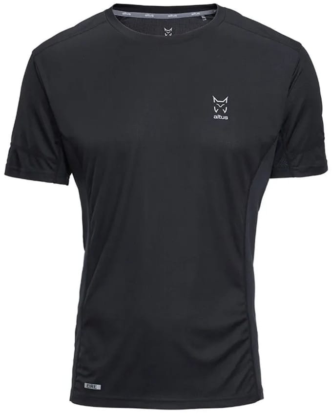 Altus Eire T-shirt Met Korte Mouwen Zwart M Man