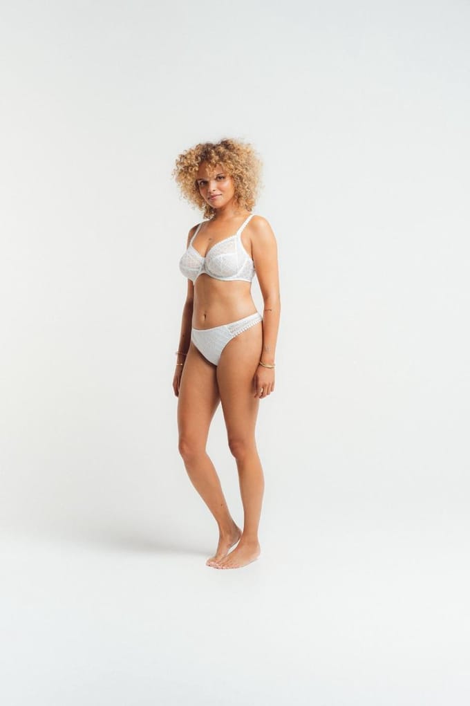 Louisa Bracq Paco Beugel Bh 48501 485 BLANC - maat EU 85C / FR 100C