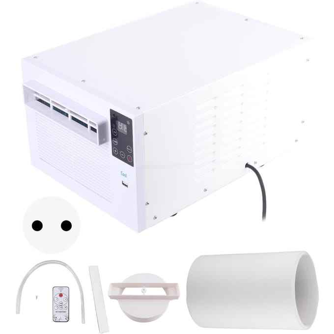 Climatiseur portable avec télécommande tactile, refroidisseur d'air pour camping-car, cuisine, 280 W, AU