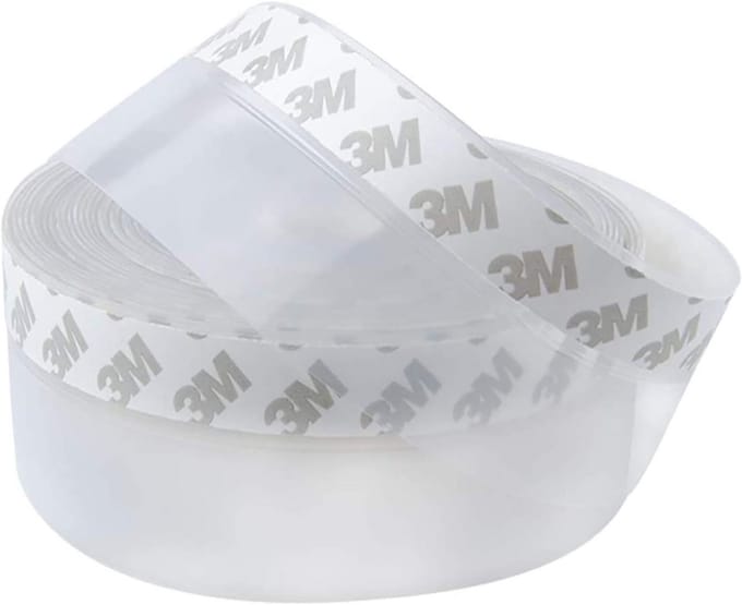 Transparante Siliconen Afdichtstrip voor Deur en Raam - Waterdicht, Winddicht en Tochtstrips (10m)