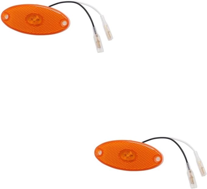 2 Stuks Zijmarkeringslichten Universeel 12V Dakcabine