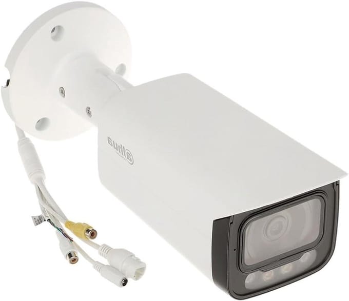 Beveiligingscamera - IP Camera - Huis Bewaken - 4 MP Resolutie - 15 x 16 x 31 cm - Wit