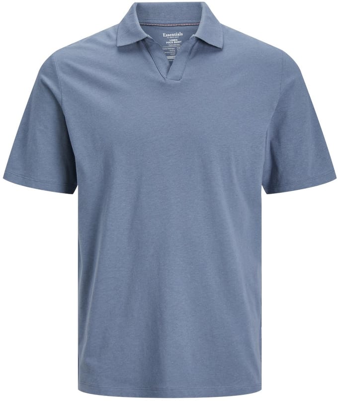 JACK&JONES - JJESUMMER LINEN POLO SS LN - Heren - Polo's