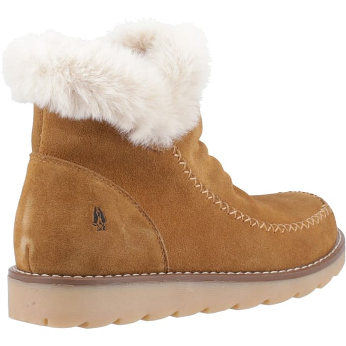 Hush Puppies Moira Suède Dameslaarzen Tan