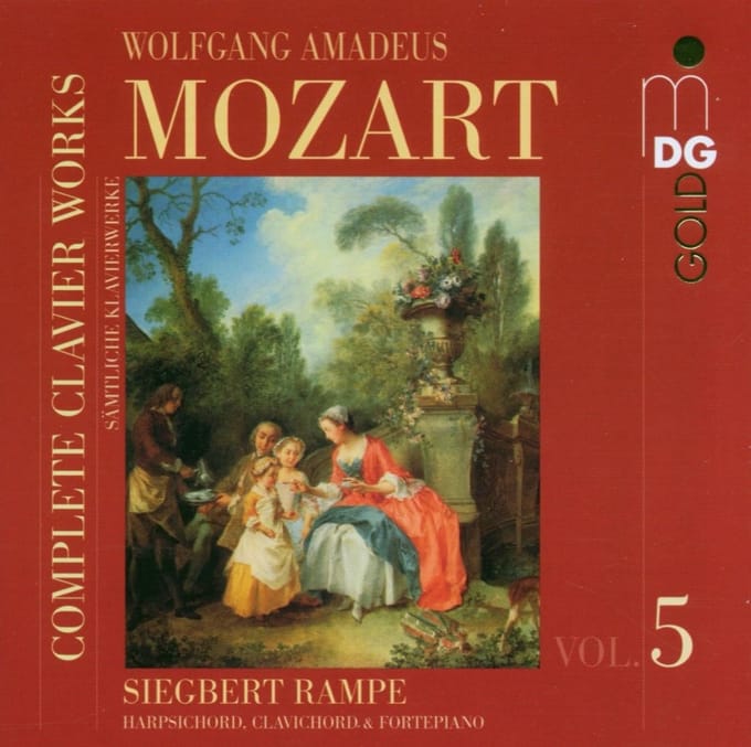 Siegbert Rampe - Mozart: Complete Clavier Works Vol. 5 (CD)