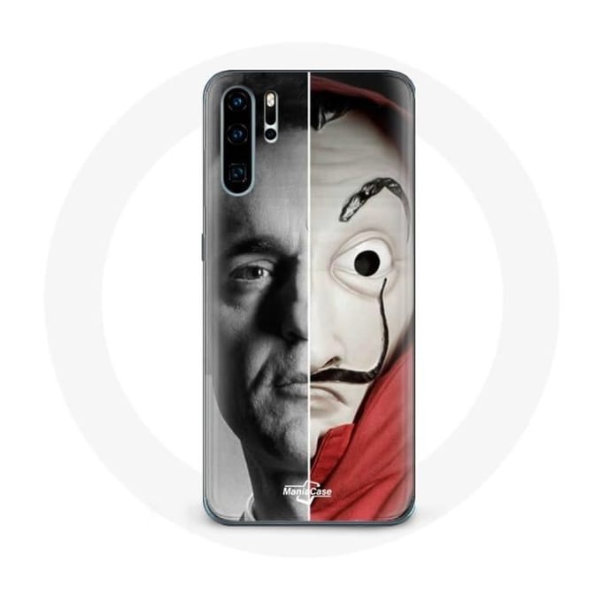 Coque pour Huawei P30 Berlin La casa de papel Berlin Masque Split