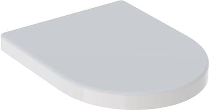 Geberit 300 Basic closetzitting - met deksel - met softclose ten behoeve van wandcloset - rimfree - wit