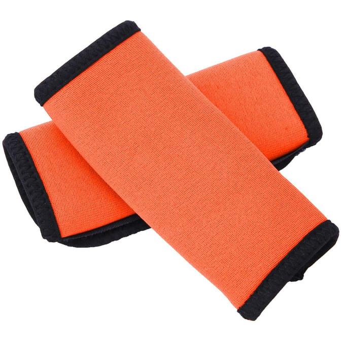 2 STUKS Neopreen Antislip Comfortabel Zacht Kajak Kano Peddel Grips Kajak Boot Accessoires(Oranje ) black