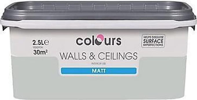 Colours  Grey Matt verf 2.5L