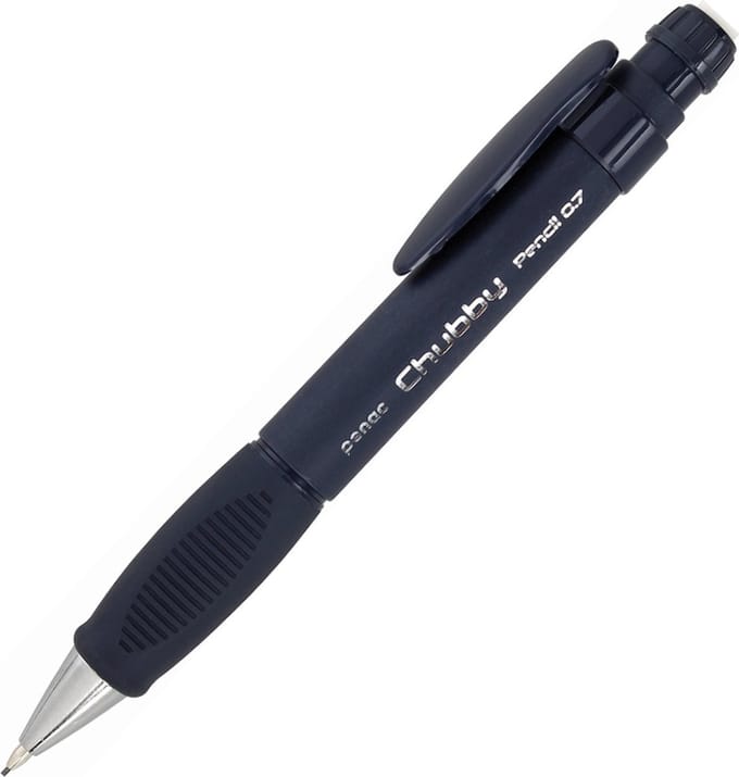 Penac Chubby - Vulpotlood - 0.7 mm - Zwart - Ergonomische grip