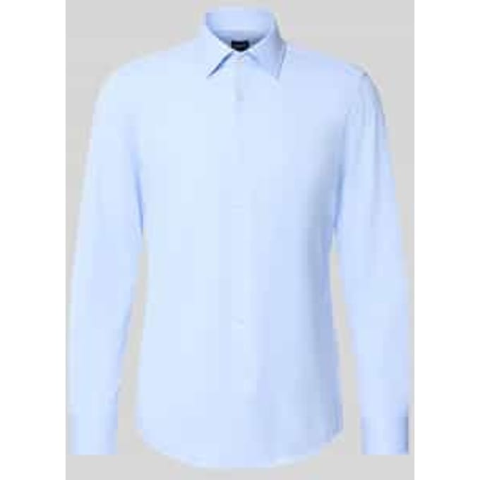 Slim Fit zakelijk overhemd van katoenmix model 'P-Hank-K-261'
