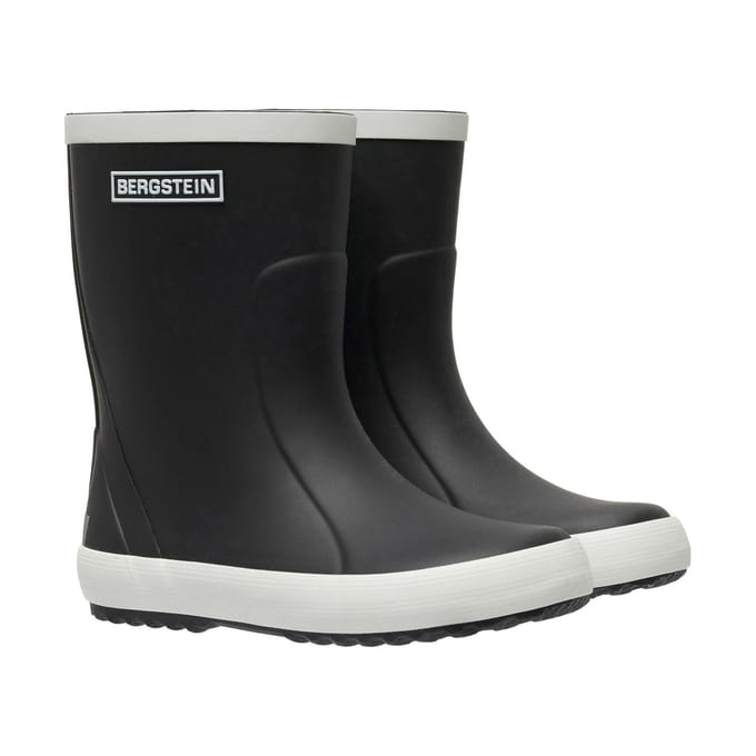Bergstein Classic Unisex Junior Regenlaarzen - Black