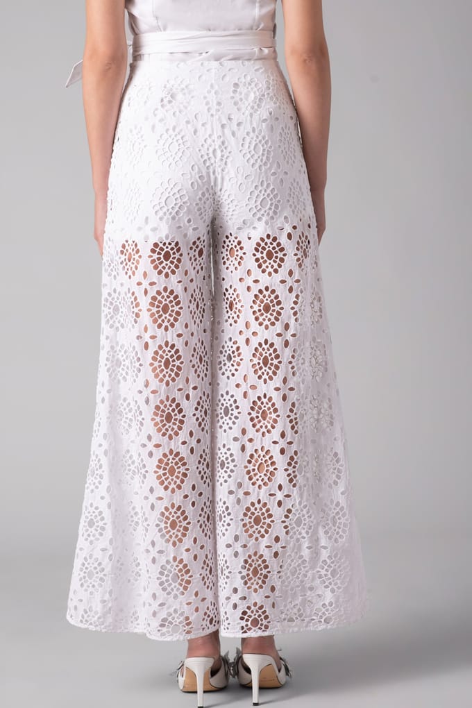 Anne Fontaine Corfou White Taglia: 40 | Pantaloni Outlet | Donna | Bianco