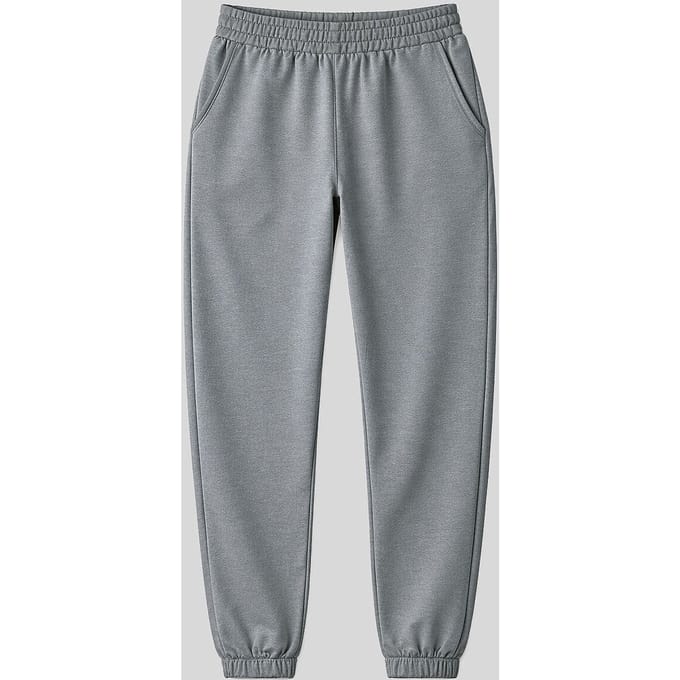 Vrouwen Hoge Taille Relaxed Fleece Joggingbroek