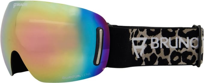 Brunotti - Creek Snow Goggles Unisex - Wild Thing Fungi - Skibril - Ski Goggles - Revo coated lens - UV400 - ONE SIZE