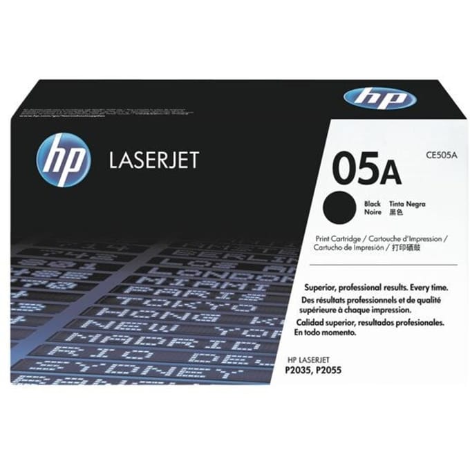 HP 05A - Tonercartridge - Origineel - Standaard Capaciteit - Zwart