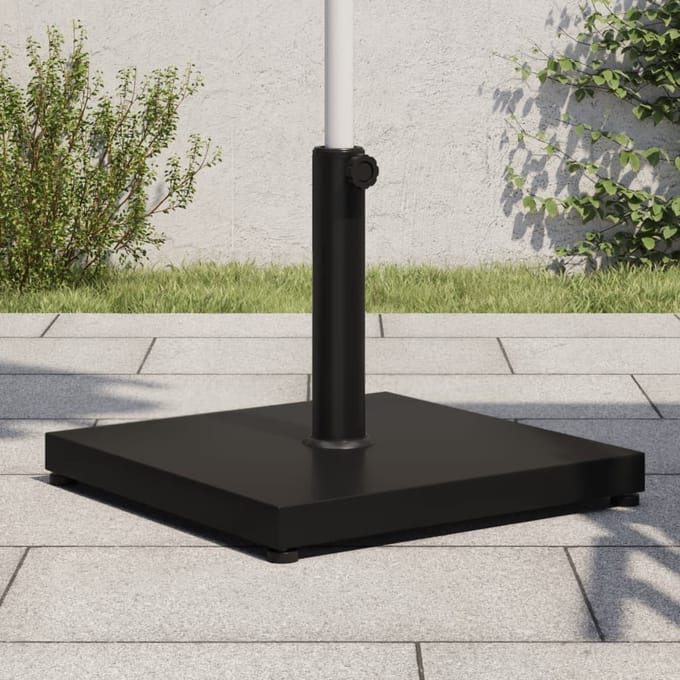 vidaXL - Parasolvoet - voor - stokken - van - Ø32/38/48 - mm - 18 - kg - vierkant