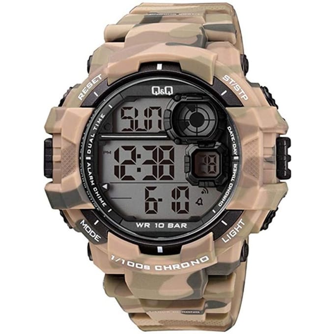 Q&Q Horloge Heren M143J003Y 55mm 10 ATM