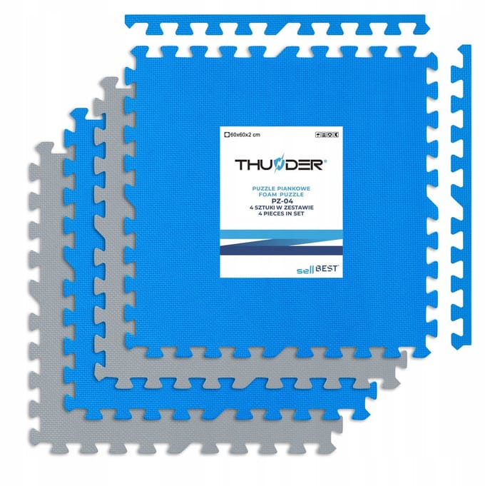 THUNDER PZ-04 Foam Tegels - 4 Stuks - 60x60 cm