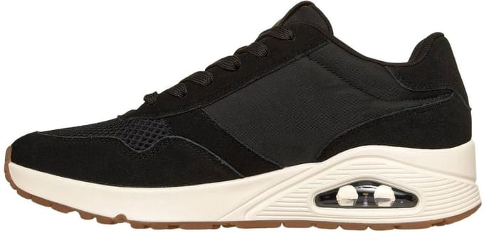 SKECHERS - Uno Vintage Air - Lage sneakers heren - Zwart