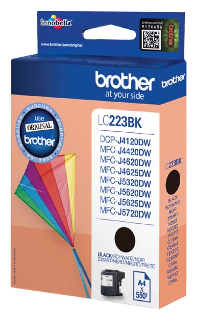 Brother Inktcartridge LC-223BK Origineel Zwart LC-223 BK