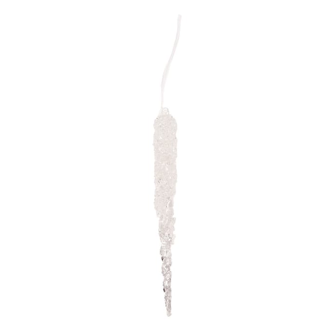 Clayre & Eef Hanger 3x3x22 cm Transparant Kunststof