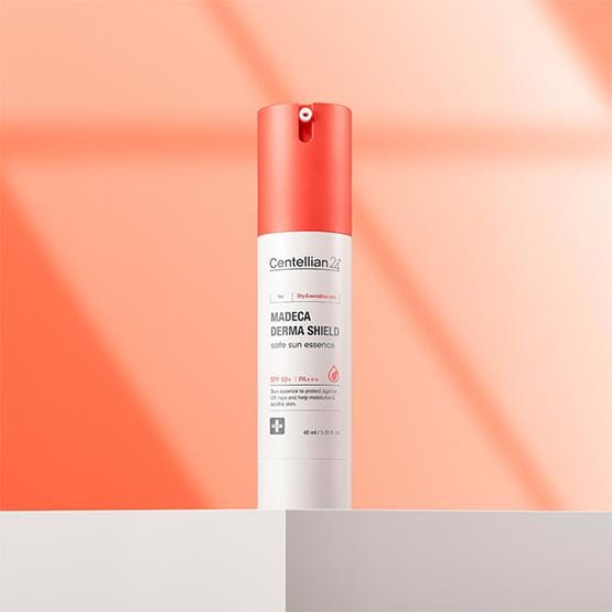 [Centellian24] Madeca Derma Shield Essence Solaire Sécuritaire SPF 50+ PA+++ 40ml red