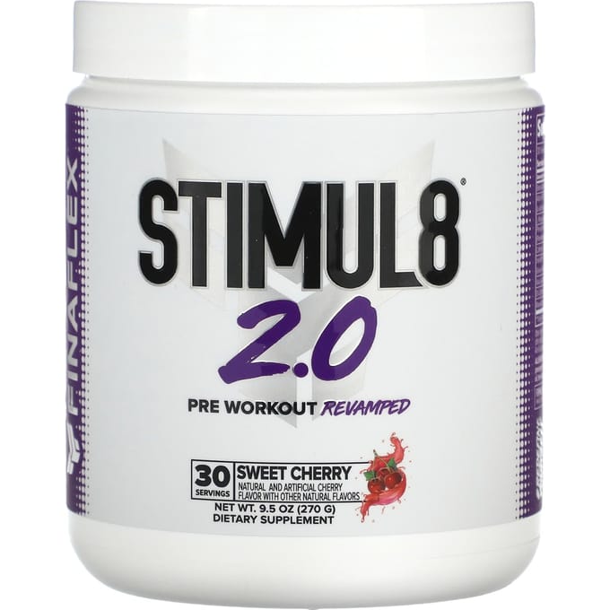 Finaflex, Stimul8 2.0, Zoete Kers, 9.5 oz (270 g)