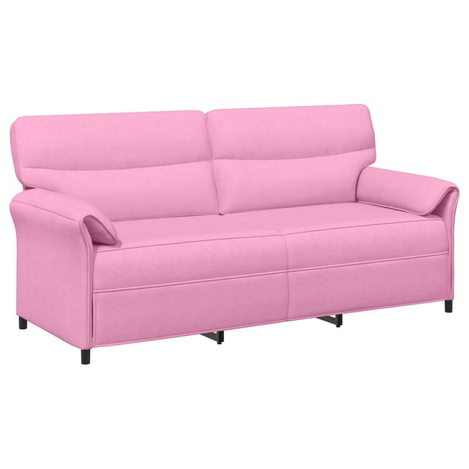 vidaXL - Bank - 100% - polyester - metalen - frame - MDF, - Multiplex