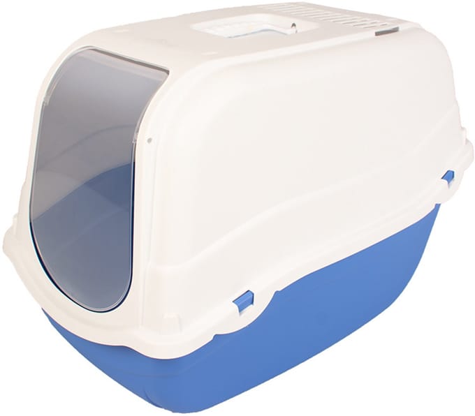 Duvoplus - Kat - Kattentoilet Curvy 66x49x47cm Lichtblauw - 194451
