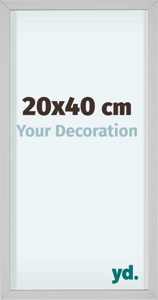Your Decoration - Fotolijst 20x40 cm - Aluminium - Wit - Virginia