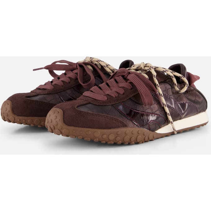 Mexx Mexx verona tatou sneakers bordeauxrood
