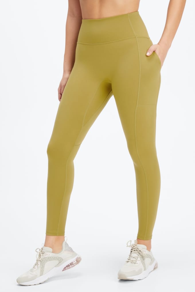 Fabletics Trinity High-waisted Utility Legging Thyme Taglia: M Short | Leggings Outlet | Donna