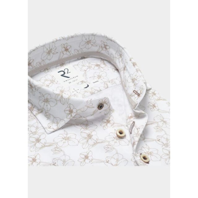 R2 - Overhemd Beige R2 132.wsp.006 Lange Mouw Overhemd Beige 132.wsp.006