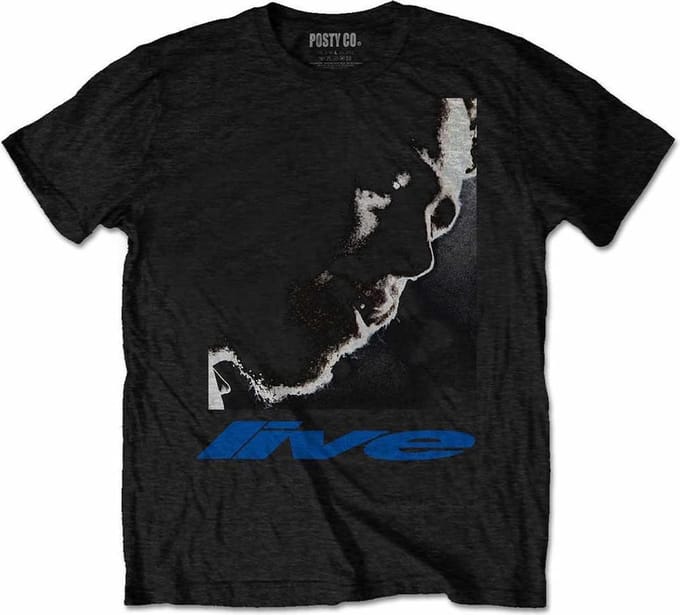 Post Malone - HT Live Close-Up Heren T-shirt - S - Zwart