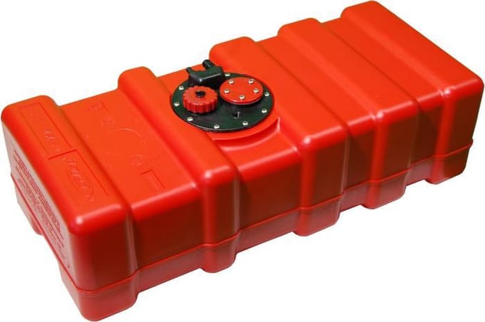 Allpa 53 liter polyethyleen Brandstoftank