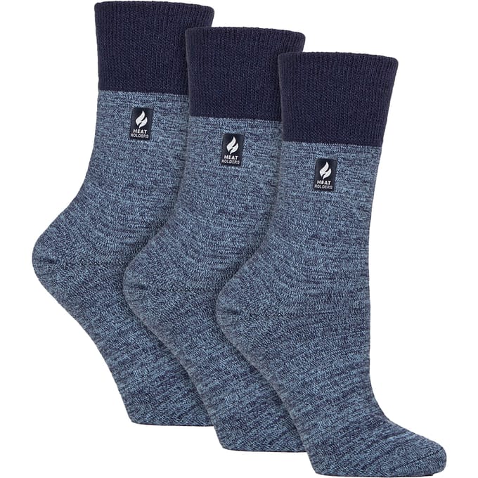 3-Pack Dames Thermosokken Warme Winter Crew Sokken met Geborstelde Binnenkant