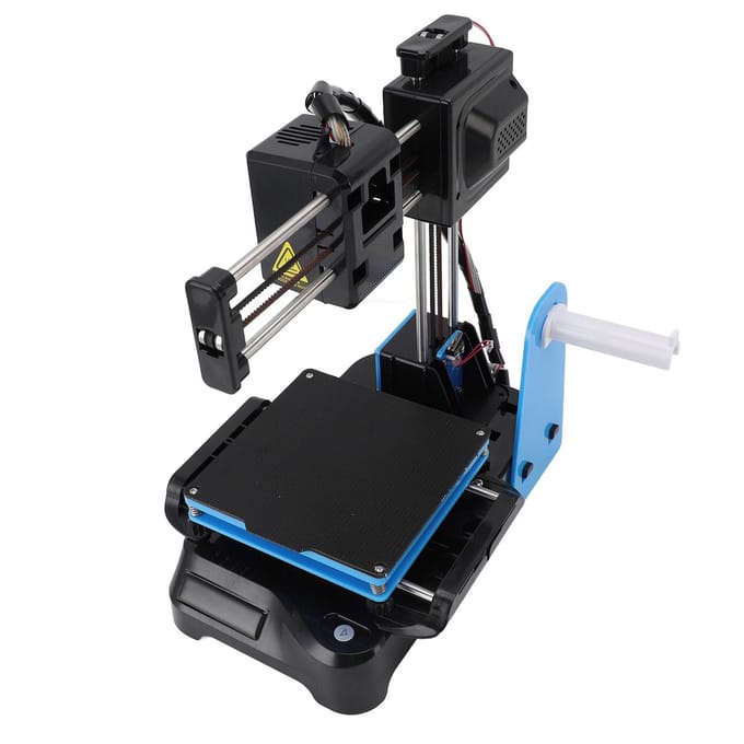 Multiplexage par répartition de fréquence Petite Imprimante 3D Chauffage Rapide Portable Compact Machine d'Impression 3D pour l'Éducation Noir noir