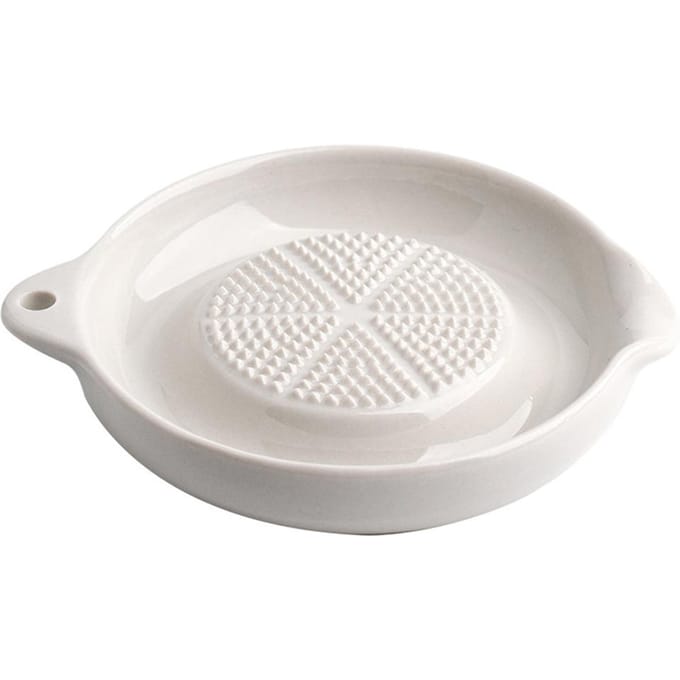 Râpe à ail, oignon, fromage, râpe à gingembre en céramique multifonctionnelle L white
