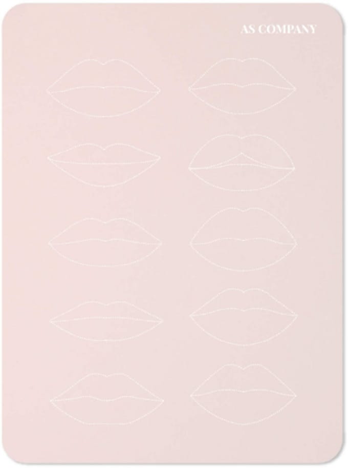 ASCompany Latex Cyber Skin for practicing (lips) 6 pieces