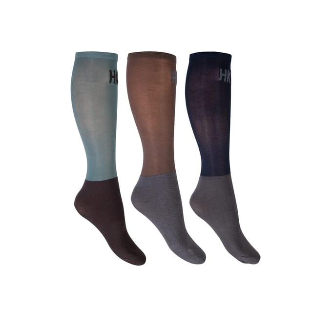 Microcotton Rij sokken HKM (x3)